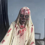 lifelike animatronic zombie haunted house prop realistic movement