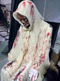 lifelike animatronic zombie haunted house prop realistic movement